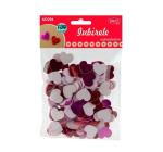 Szívecskék dekorgumiból Daco