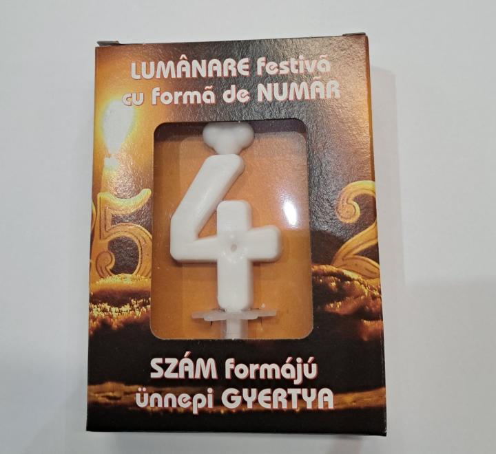 Szám gyertyák