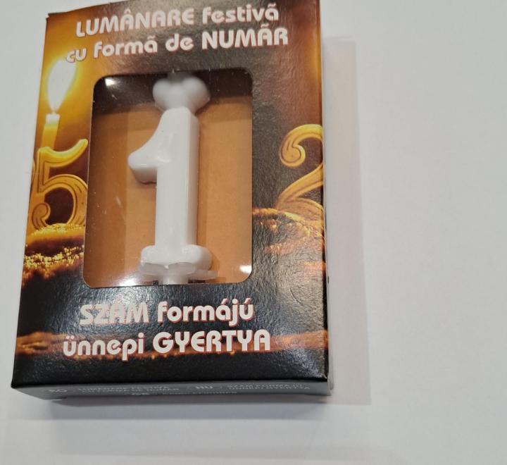 Szám gyertyák