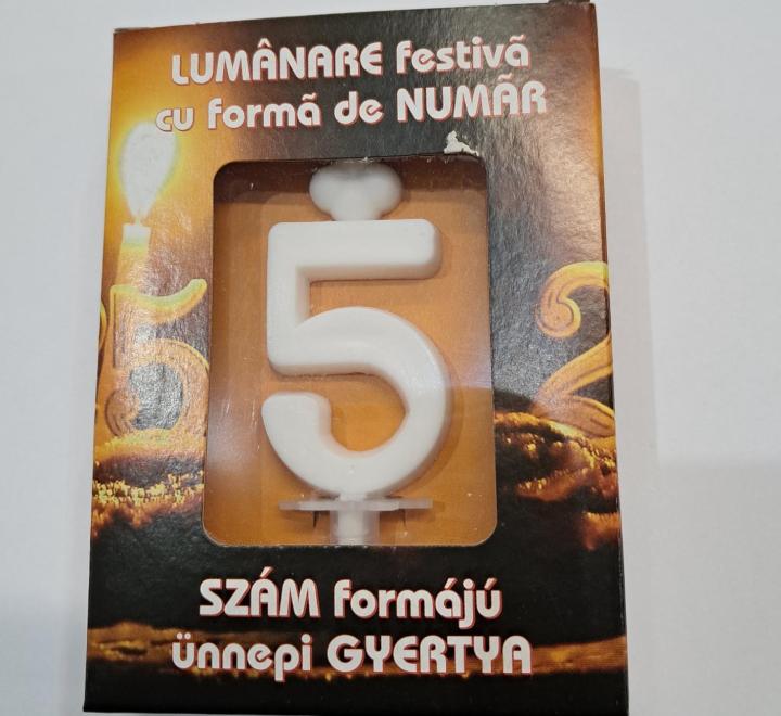 Szám gyertyák