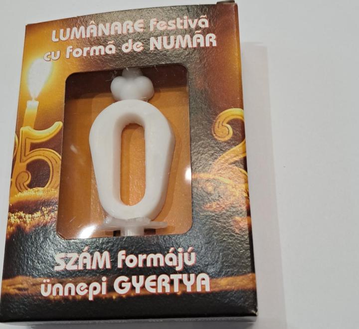Szám gyertyák