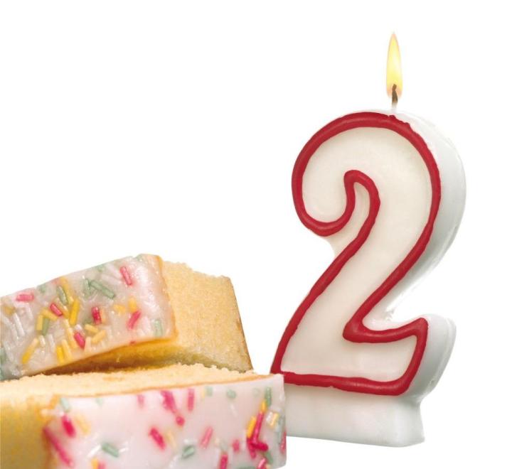 Szám gyertya 2