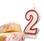 Szám gyertya 2