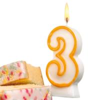 Szám gyertya 3