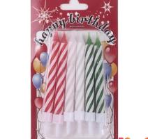 Lumanare Happy Brith. 12/set culor