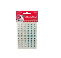 Kézműves kiegészítők-Kék gyémánt