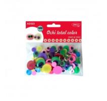 Kézműves kiegészítők-Kis és nagy színes szemek