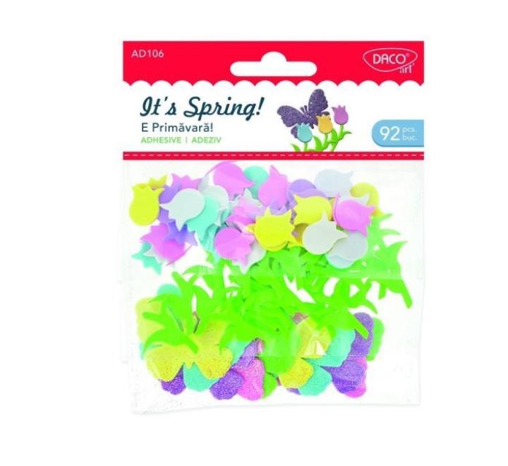 Tavaszi dekorgumiból kiegészítők