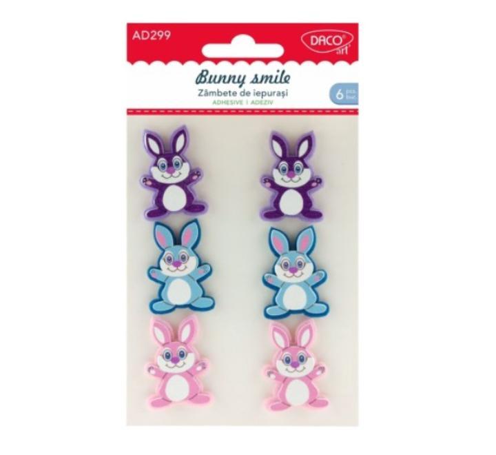 Kézműves kiegészítő, nyuszik, Daco