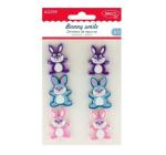 Kézműves kiegészítő, nyuszik, Daco