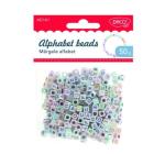 Betűs gyönygök Daco fehér