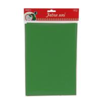 Filc anyag 4/szett zöld