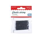 Gumis textil karkötőalap Daco fekete