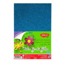 Dekorgumi csillogós Daco kék