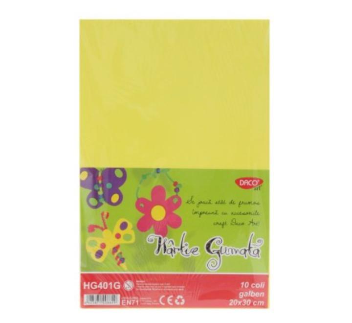 Dekorgumi Daco sárga