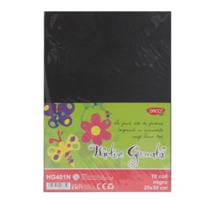 Dekorgumi Daco fekete