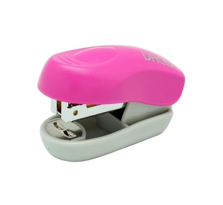 Tűzőgép 24/6 mini Daco rózsaszín
