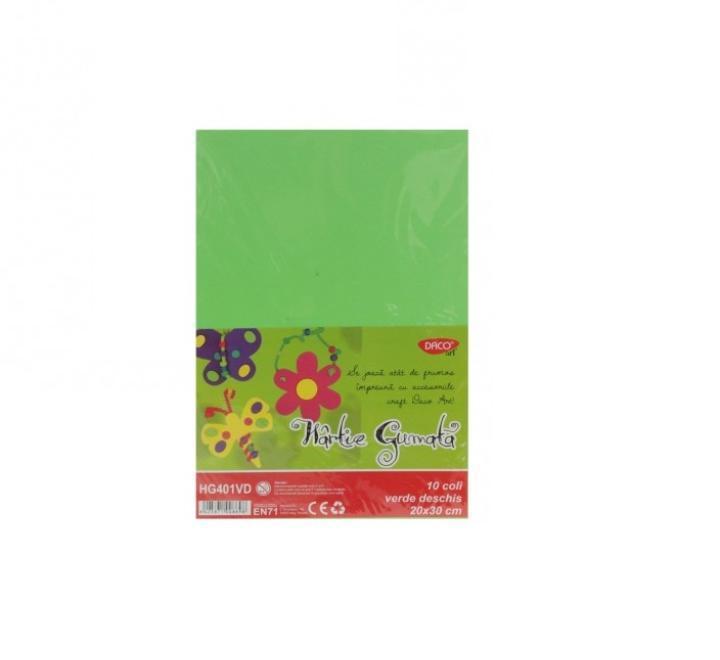 Dekorgumi  Daco  világos zöld