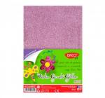 Csillogó dekorgumi rózsaszín