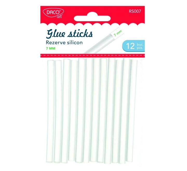 Tartalék szilikonrúd 7mm 12 darab