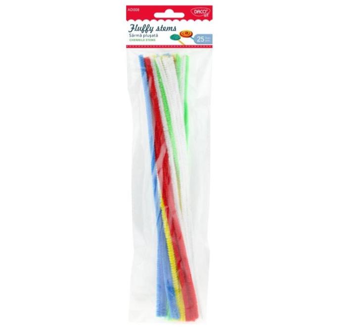 Zsenília drót vegyes színek