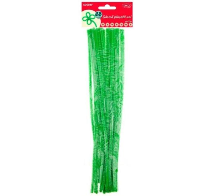 Zsenília drót zöld