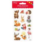 Matricák-AB091 Erdő