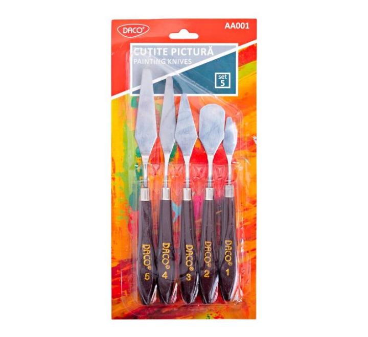 Festőkés készlet 5/szett Daco