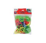 Gyurma formakivágó,betűk