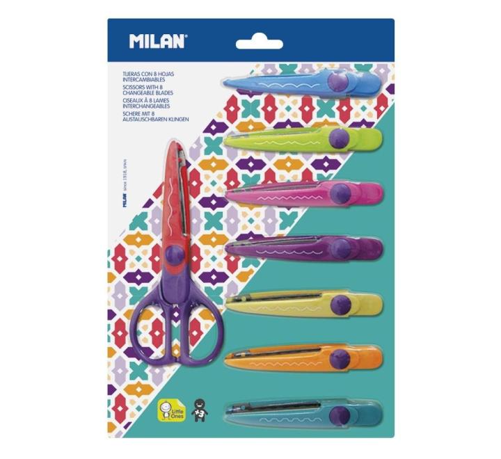 Szegélyvágó olló készlet Milan