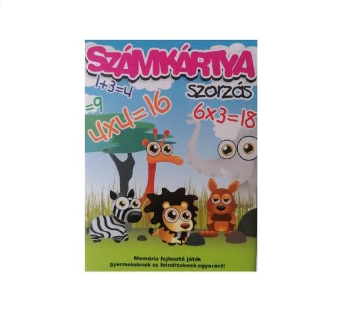 Kártyajáték Szorzás