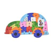 Puzzle de lemn masina