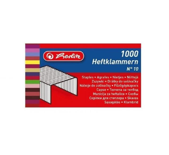 Tűzőgépkapocs 10 Herlitz