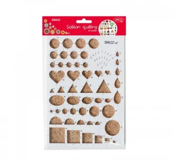 Quilling sablon 52 minta