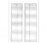 Jelenléti ív A4 45 személy