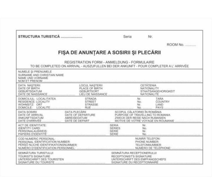 Bejelentési úrlap (szállás/panzió)