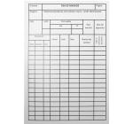 Raktári nyílvántartó lap dupla 250g