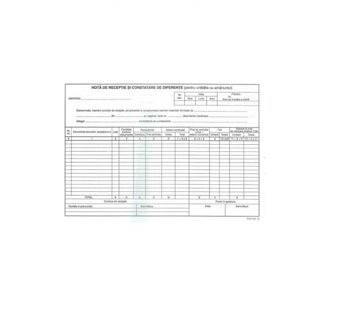 Recepciós tömb ÁFA-s 2 példányos