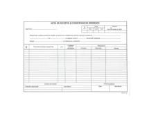 Recepciós tömb ÁFA nélküli 2 példányos