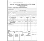 Delegációs nyomtatvány