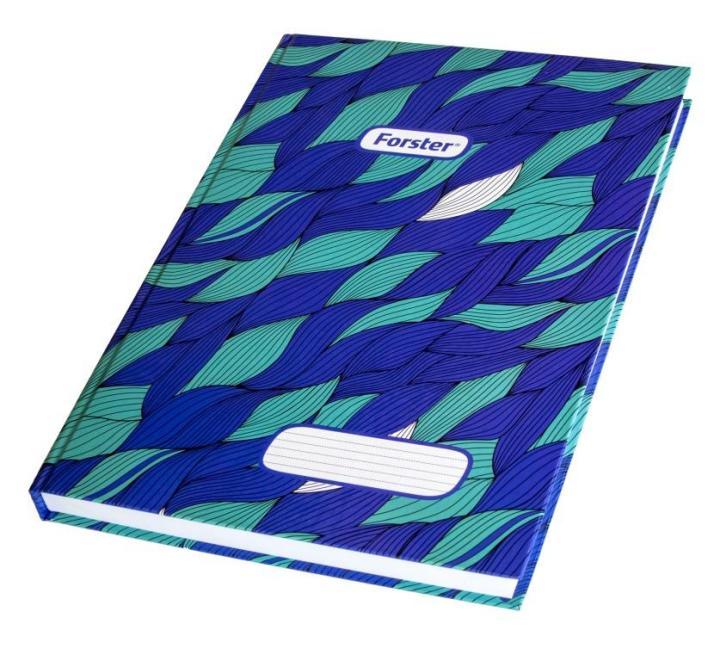 Regiszter füzet A4 200 lapos vonalas Forster