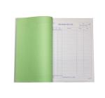 Kassza nyilvántartó füzet 2 példányos, álló