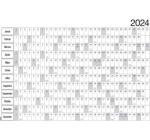 Plakátnaptár 2 oldalas éves tervezővel 980x680mm, Realsystem