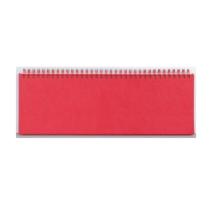 Planner birou, rosu, hartie ivory, Ego