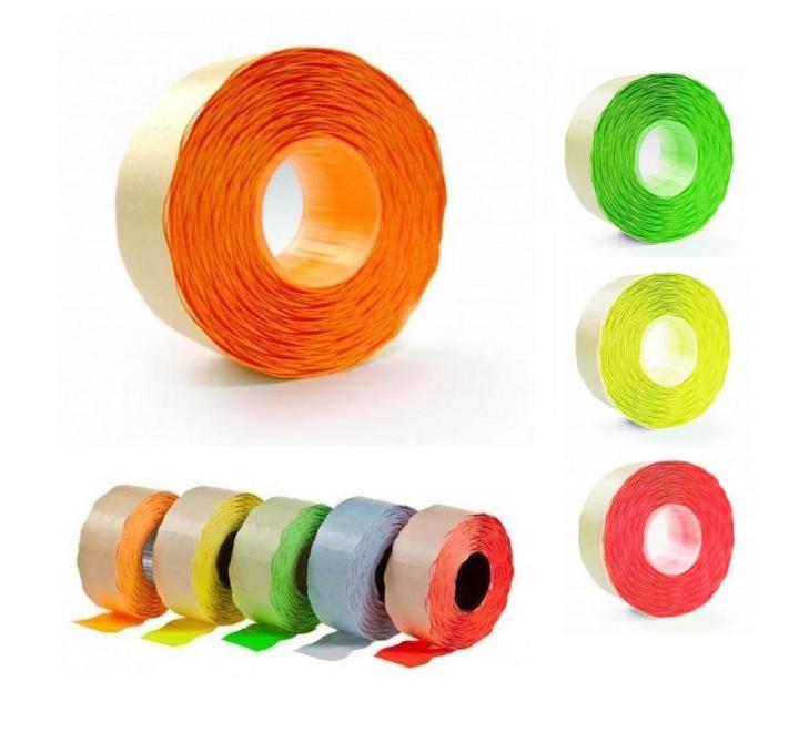 Árazócímke 26x12 1500/tekercs színes