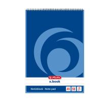 Notesz A5 50 lap vonalas spirálos