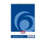 Notesz A5 50 lap vonalas spirálos