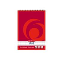 Bloc notes A7 50F spirala patratele