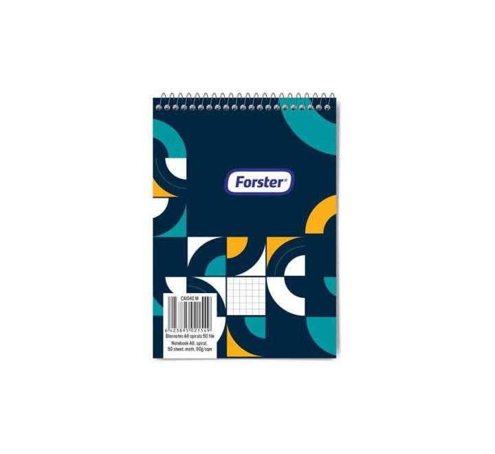 Notesz A6 spirálos kockás