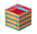 Jegyzettömb 9x9cm 650 lap színes